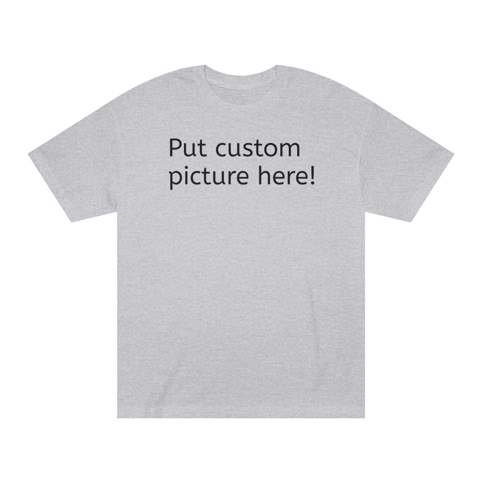Custom Drawing Photo T‑Shirt — Personalized Picture Tee