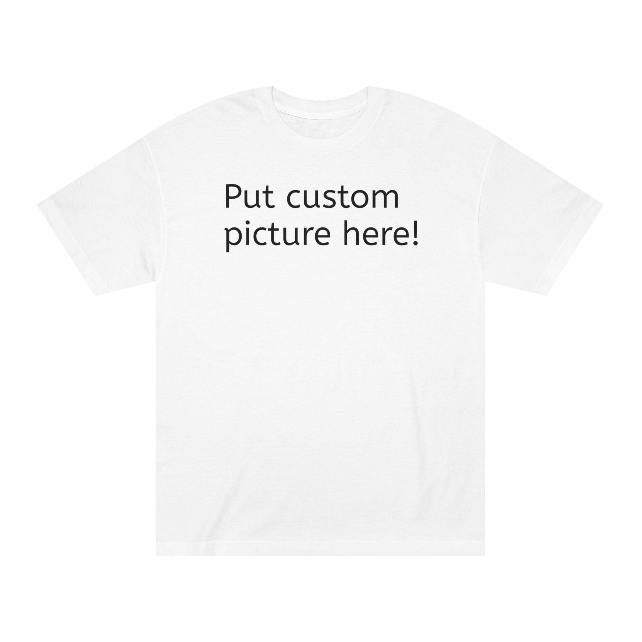 Custom Drawing Photo T‑Shirt — Personalized Picture Tee