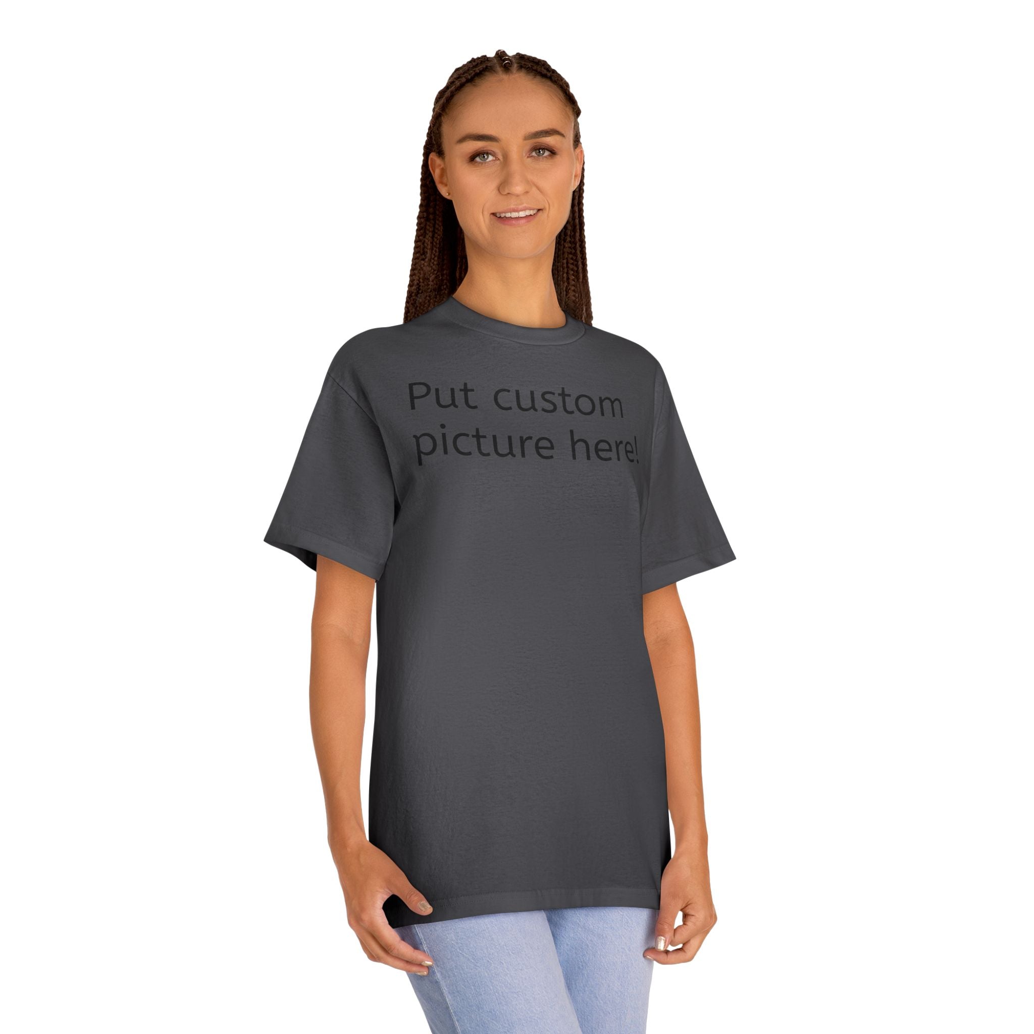 Custom Drawing Photo T‑Shirt — Personalized Picture Tee
