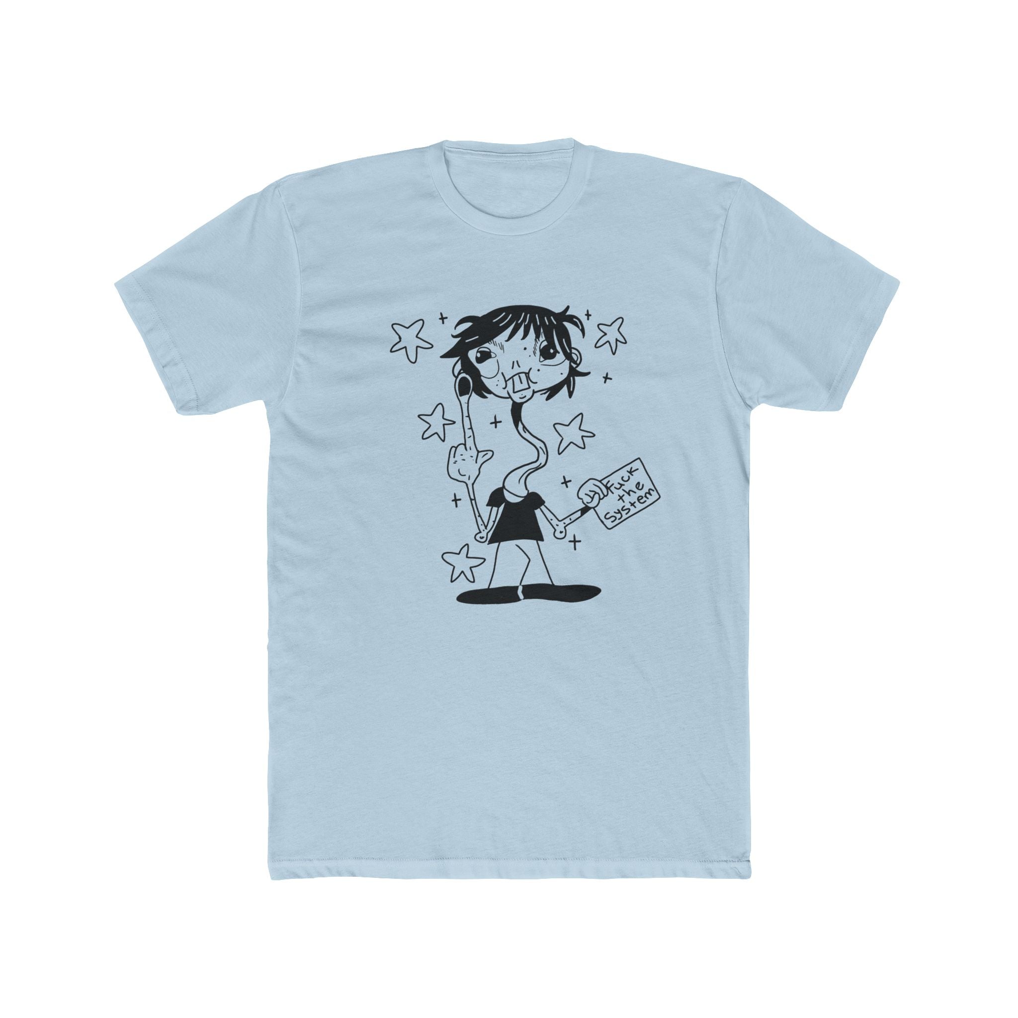 Fuck the system graphic tee