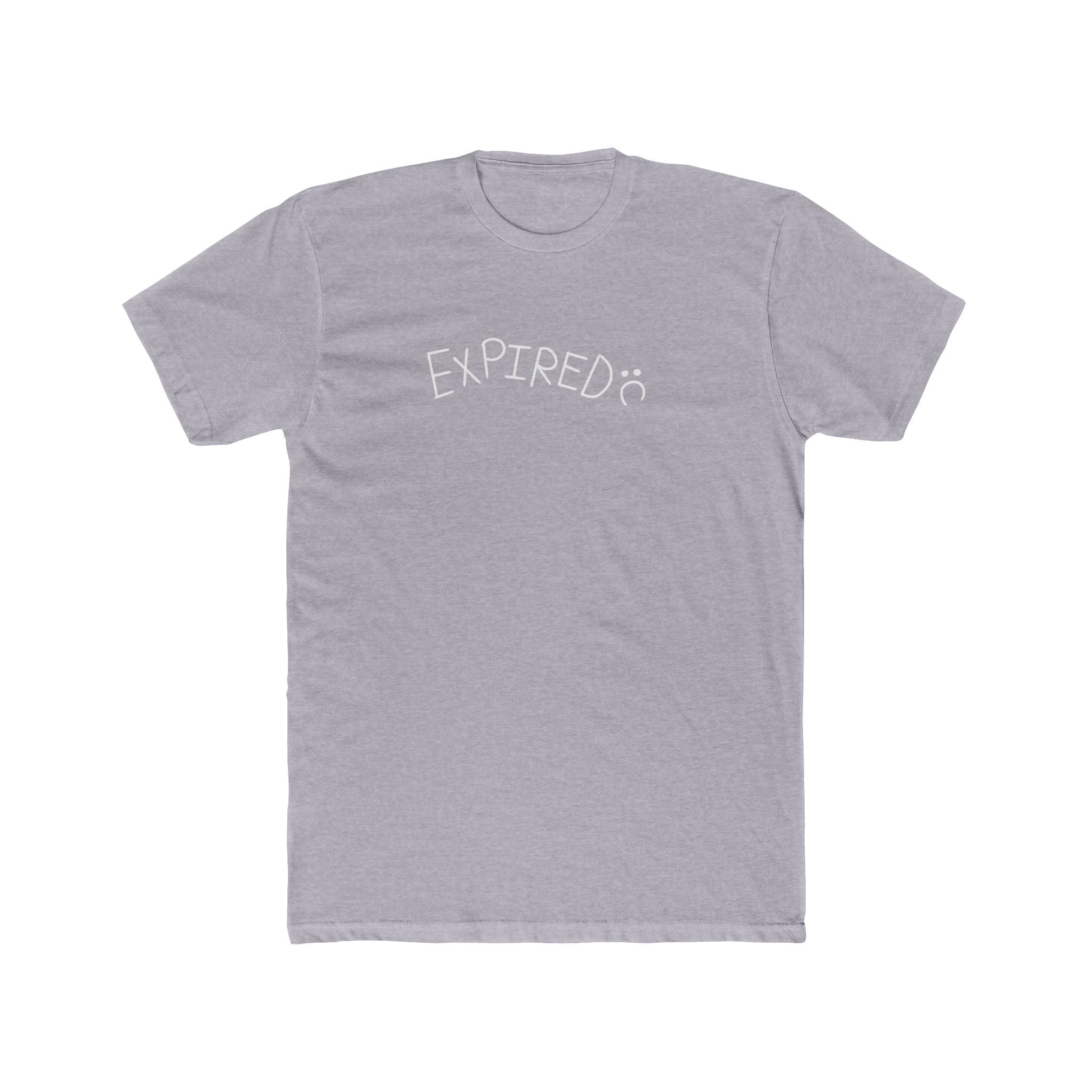 Front and back ugly face expired graphic Tee