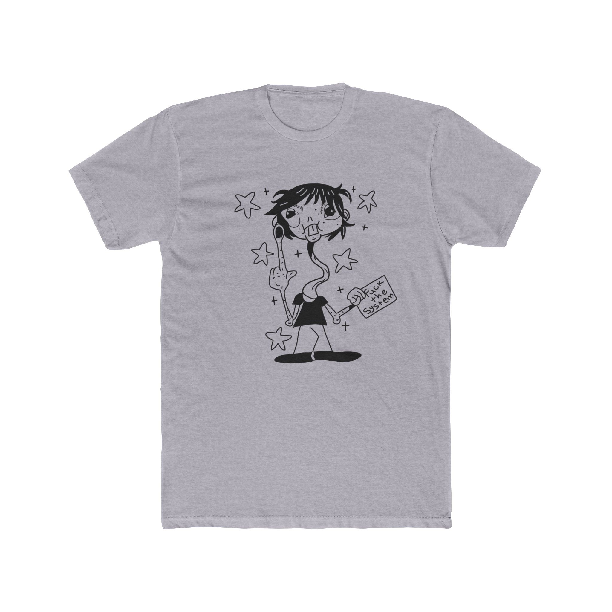 Fuck the system graphic tee