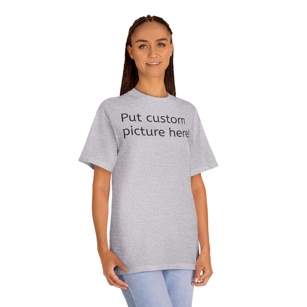 Custom Drawing Photo T‑Shirt — Personalized Picture Tee