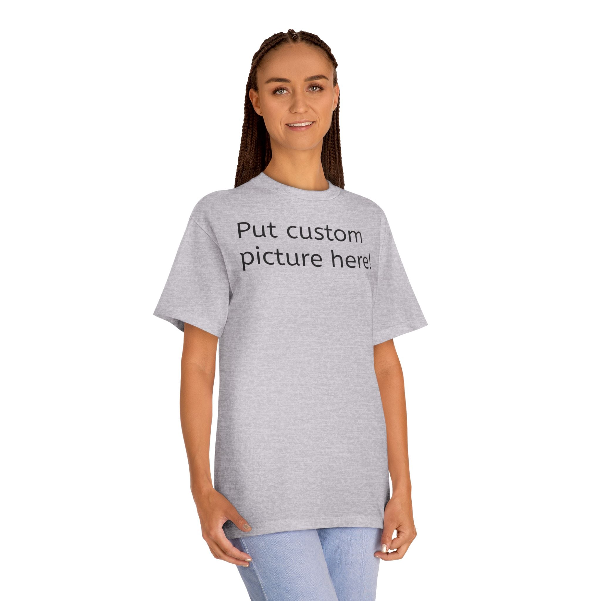 Custom Drawing Photo T‑Shirt — Personalized Picture Tee