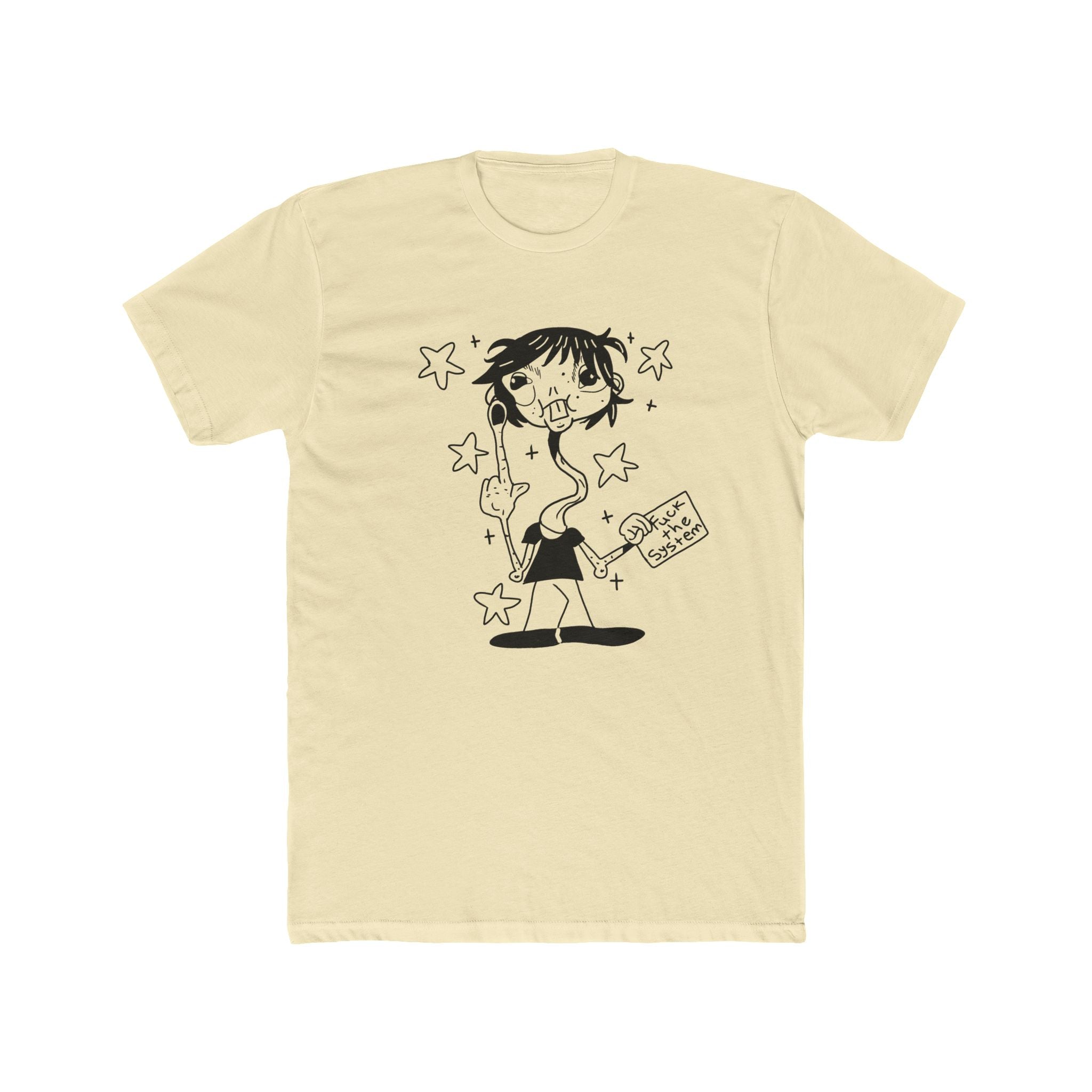 Fuck the system graphic tee
