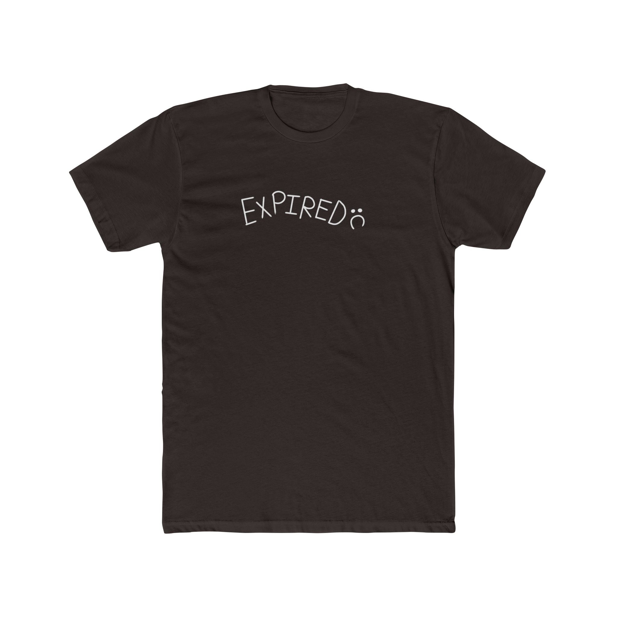 Front and back ugly face expired graphic Tee