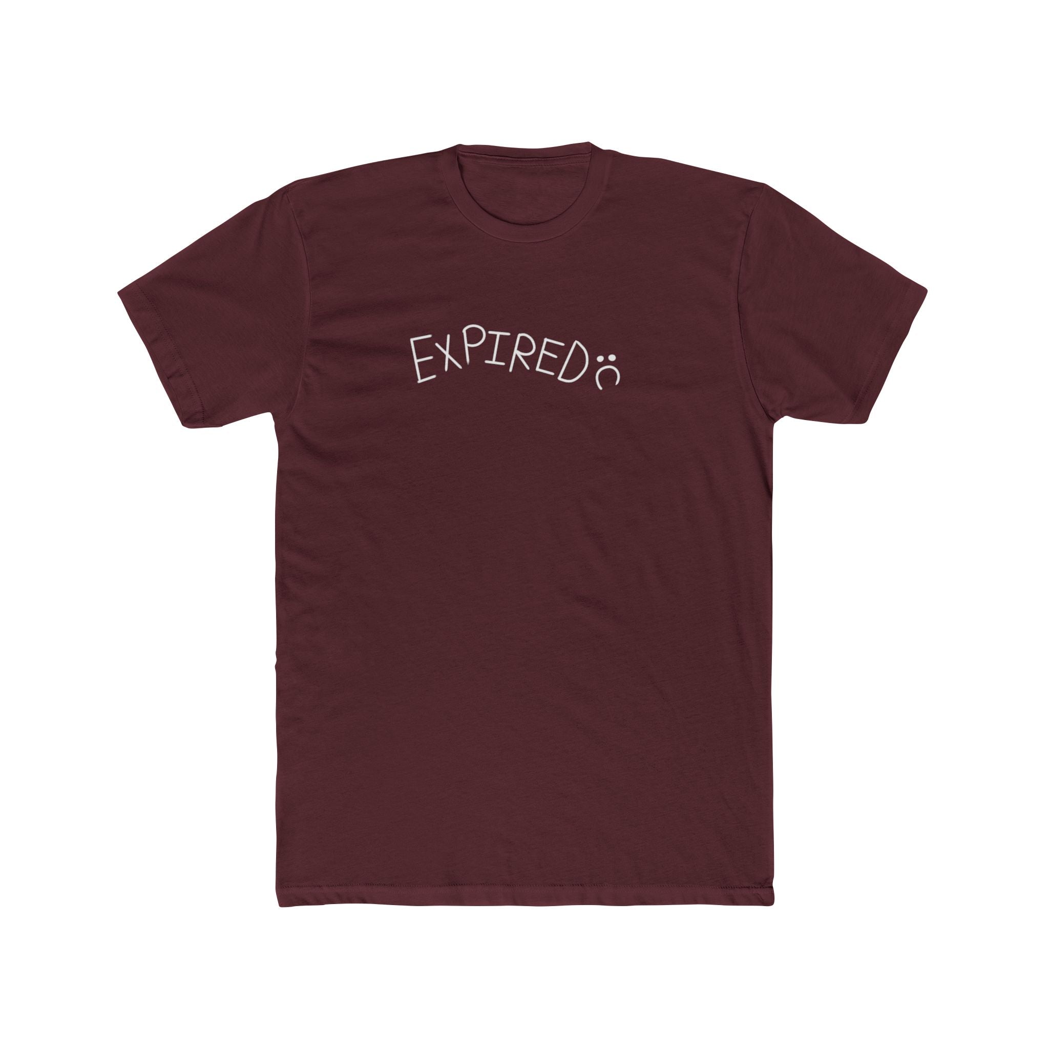 Front and back ugly face expired graphic Tee