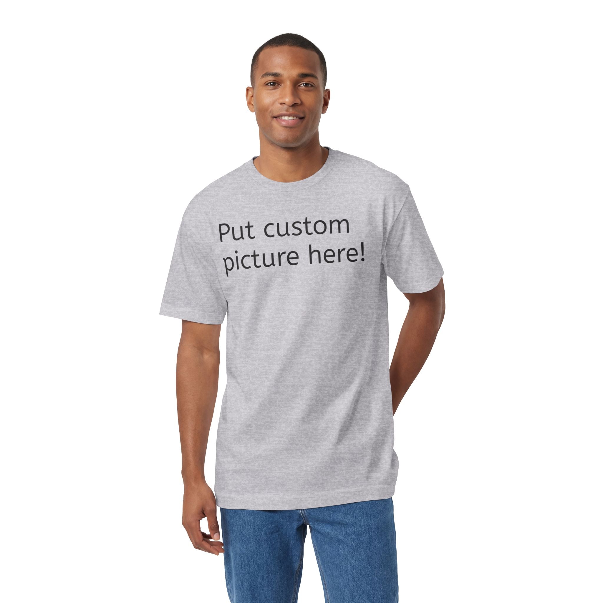 Custom Drawing Photo T‑Shirt — Personalized Picture Tee