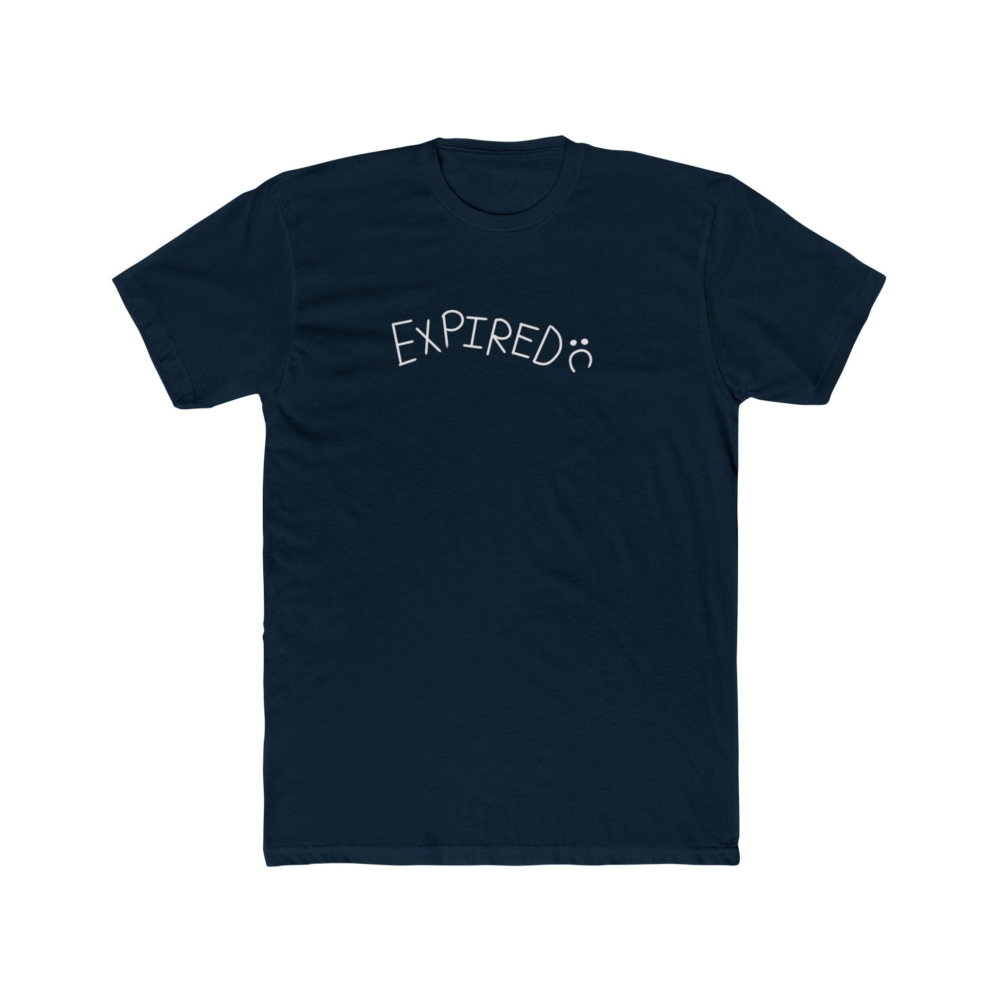 Front and back ugly face expired graphic Tee