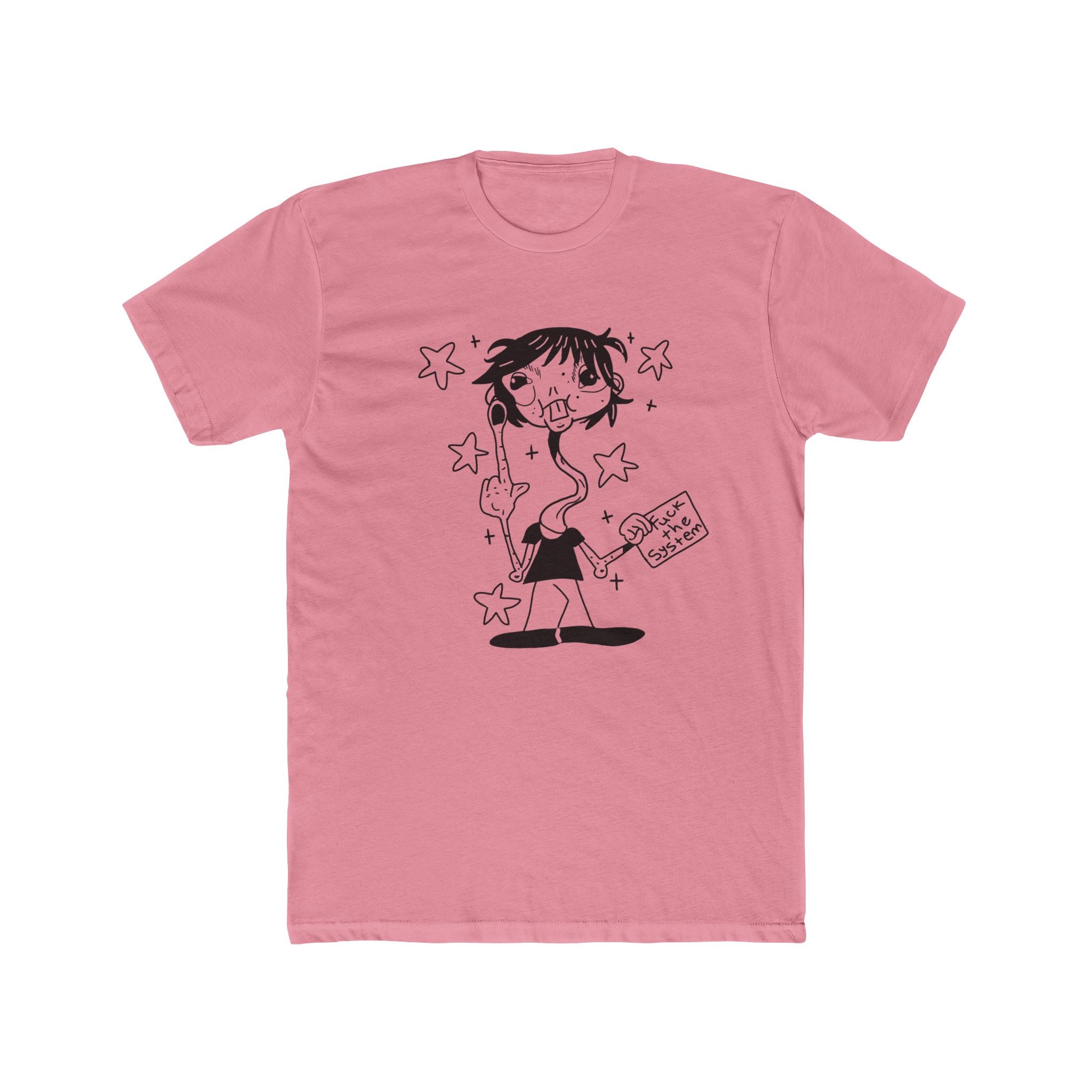 Fuck the system graphic tee