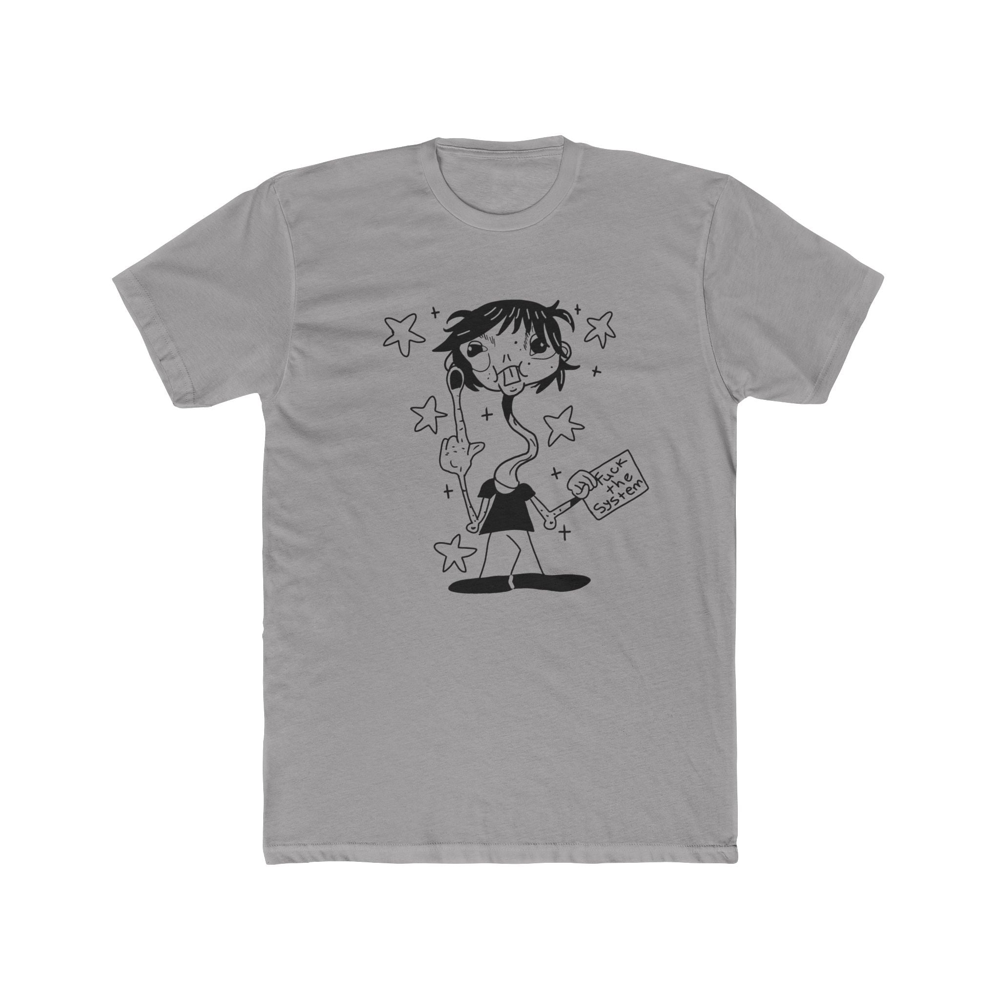 Fuck the system graphic tee