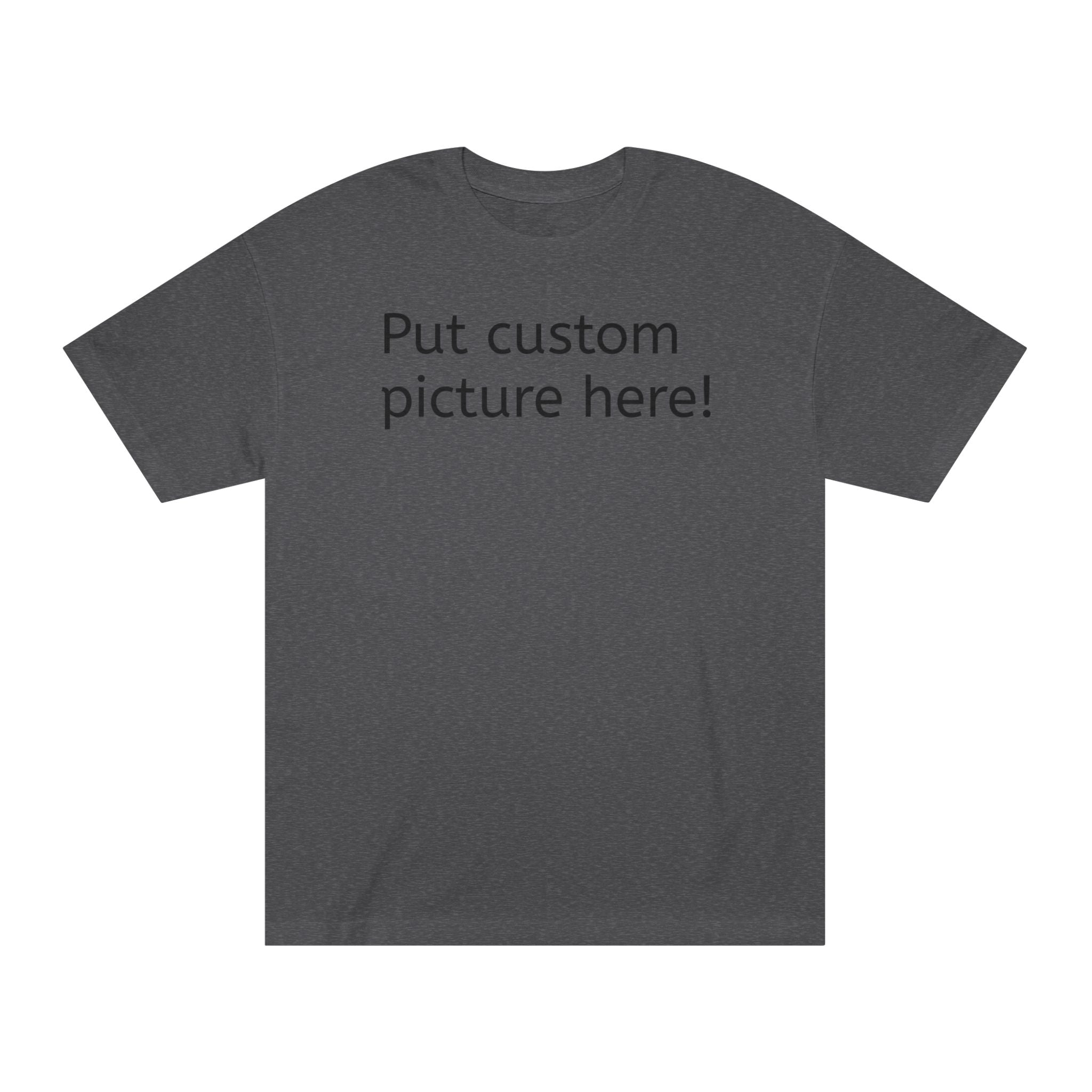 Custom Drawing Photo T‑Shirt — Personalized Picture Tee