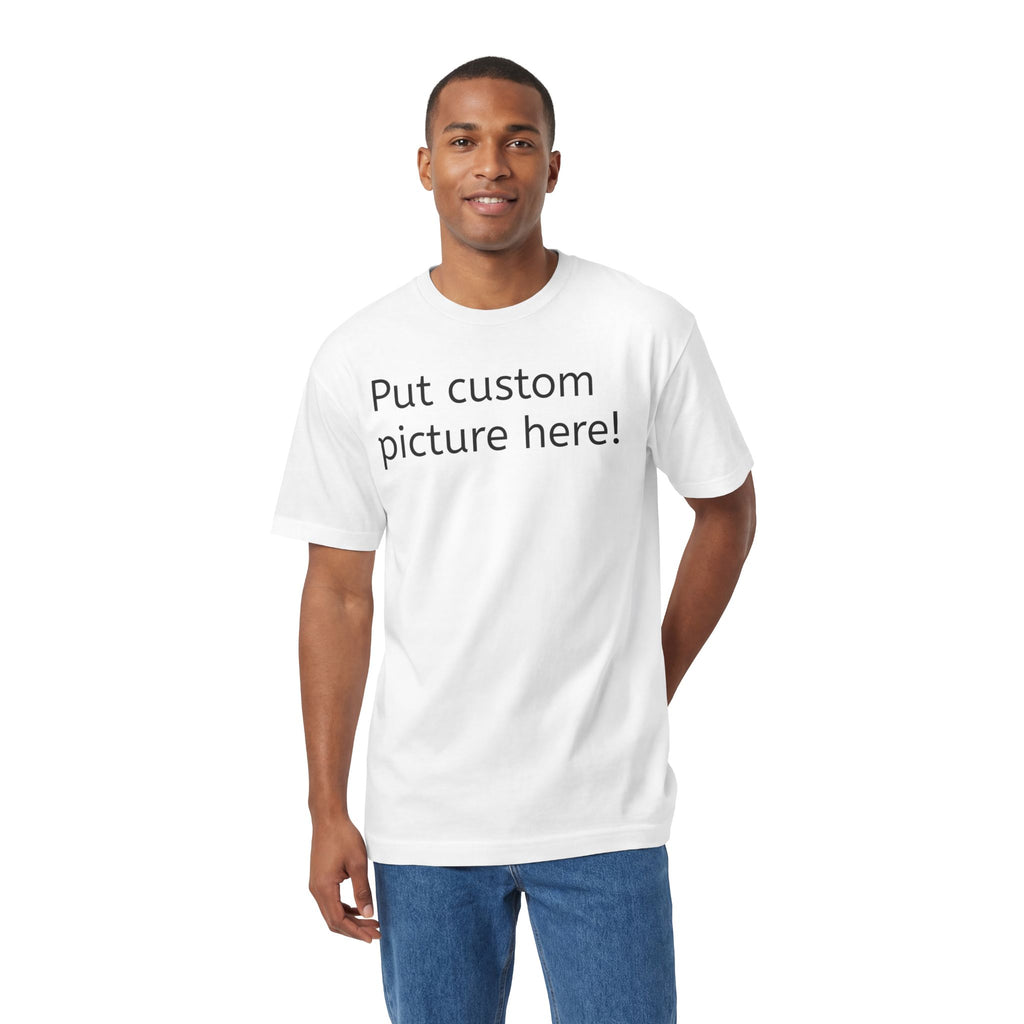 Custom Drawing Photo T‑Shirt — Personalized Picture Tee