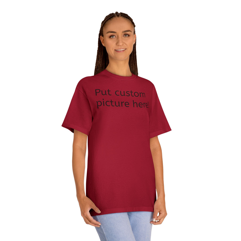Custom Drawing Photo T‑Shirt — Personalized Picture Tee