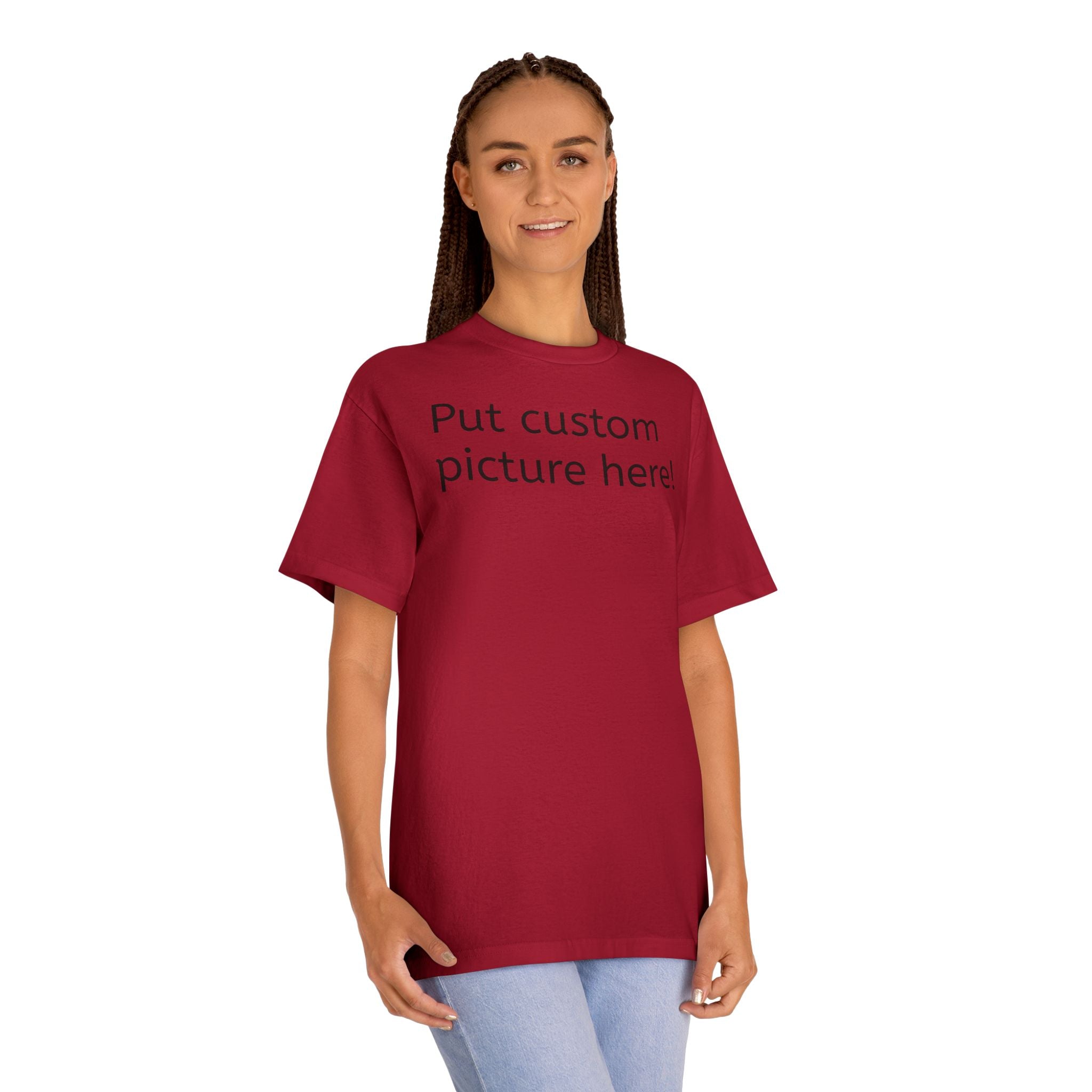 Custom Drawing Photo T‑Shirt — Personalized Picture Tee