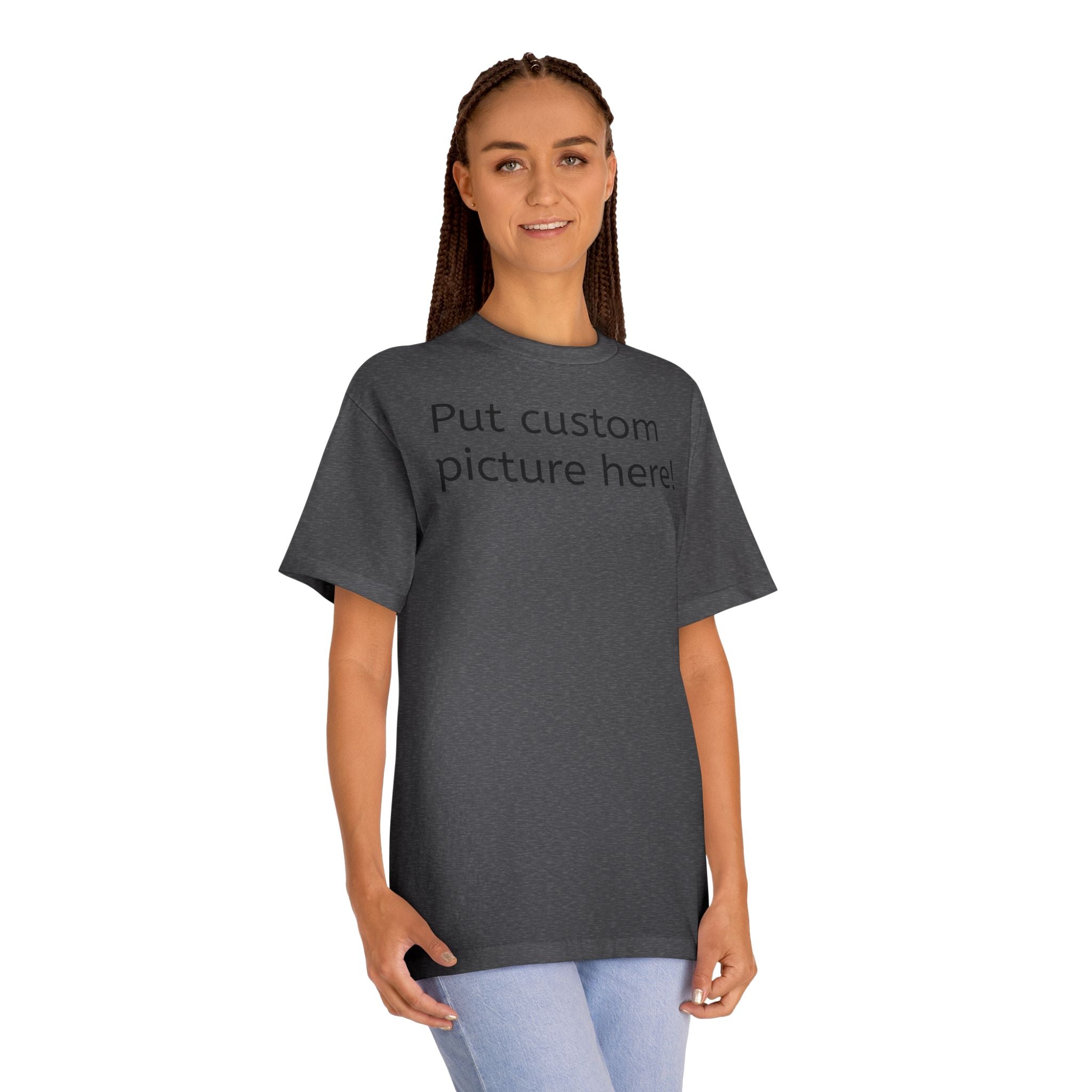 Custom Drawing Photo T‑Shirt — Personalized Picture Tee