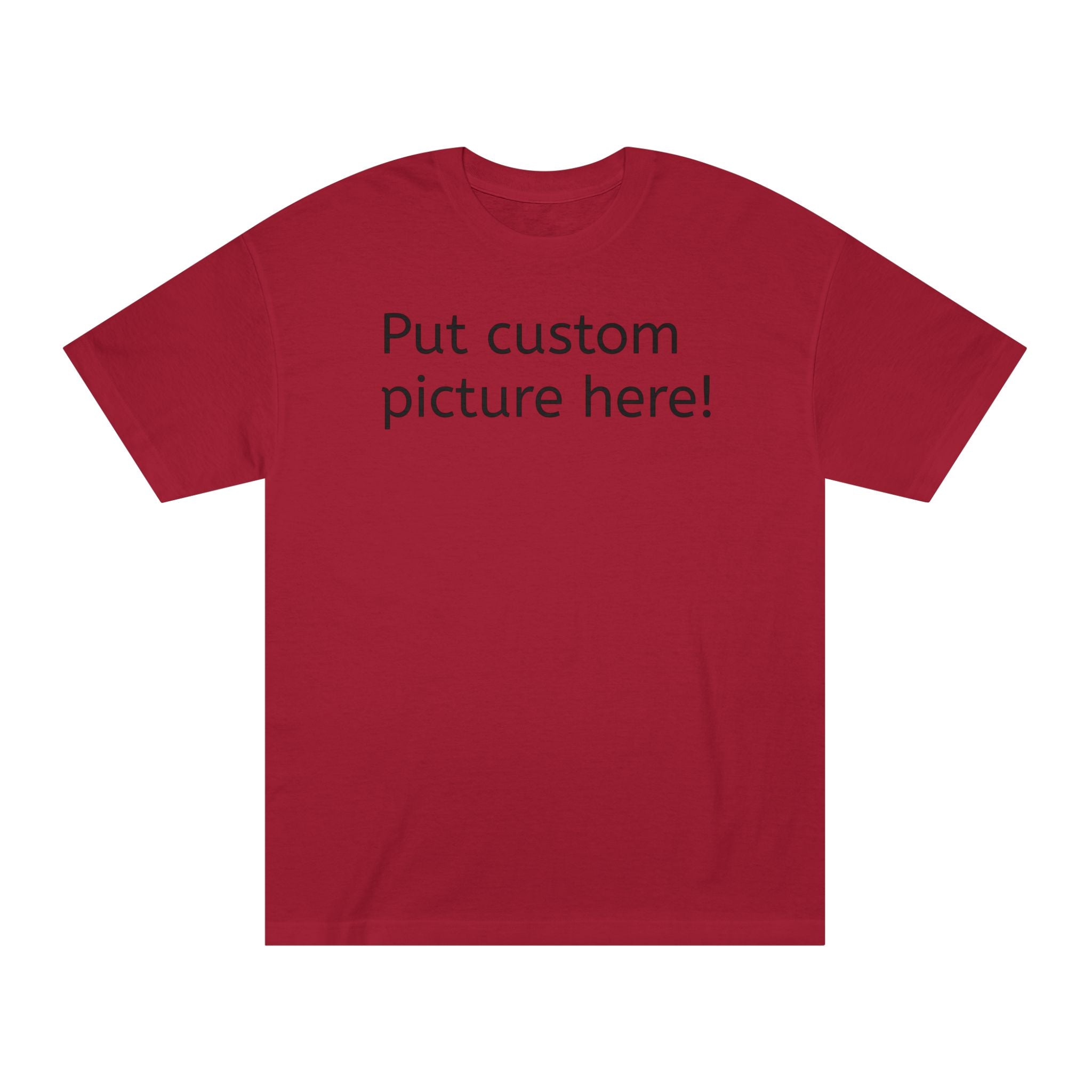 Custom Drawing Photo T‑Shirt — Personalized Picture Tee