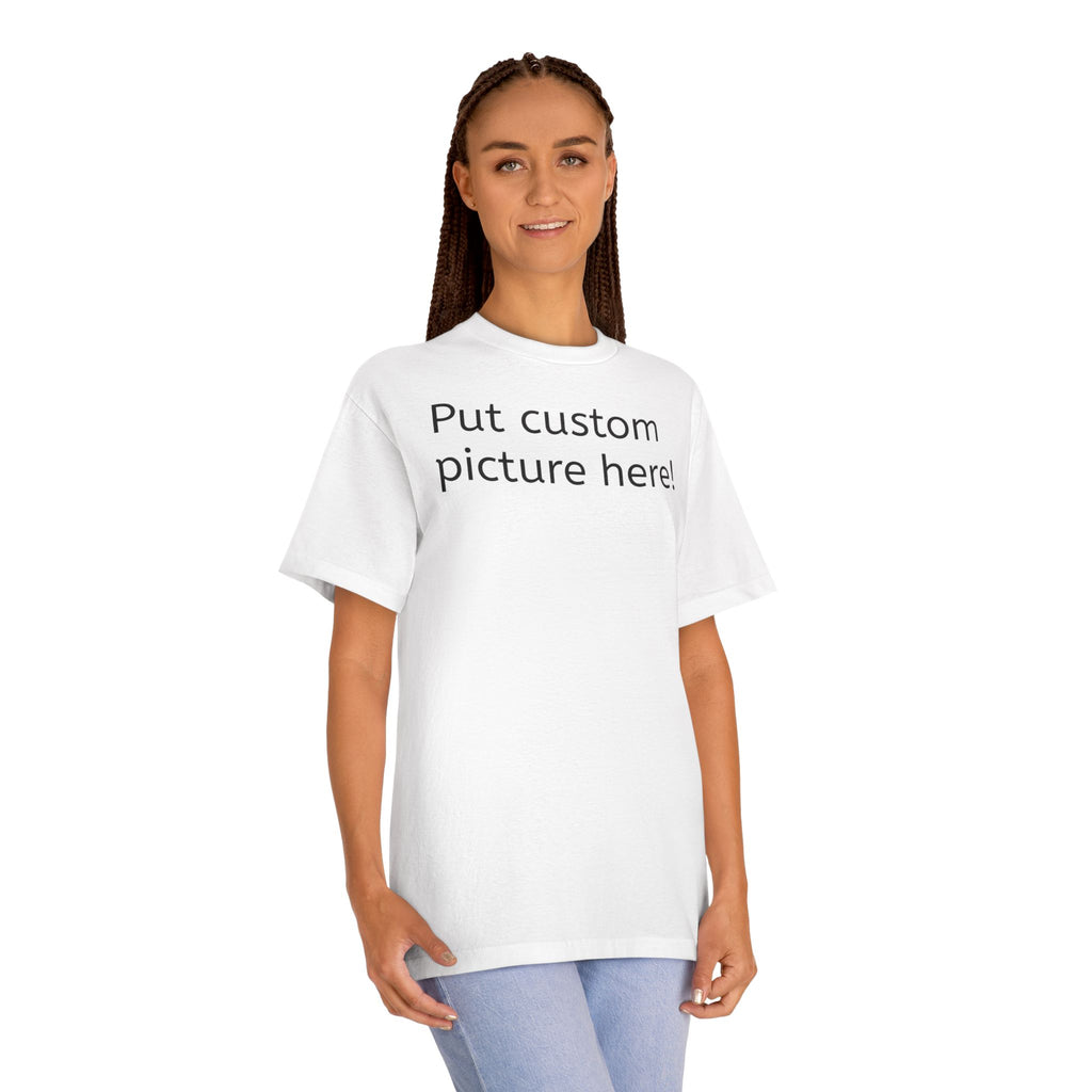 Custom Drawing Photo T‑Shirt — Personalized Picture Tee