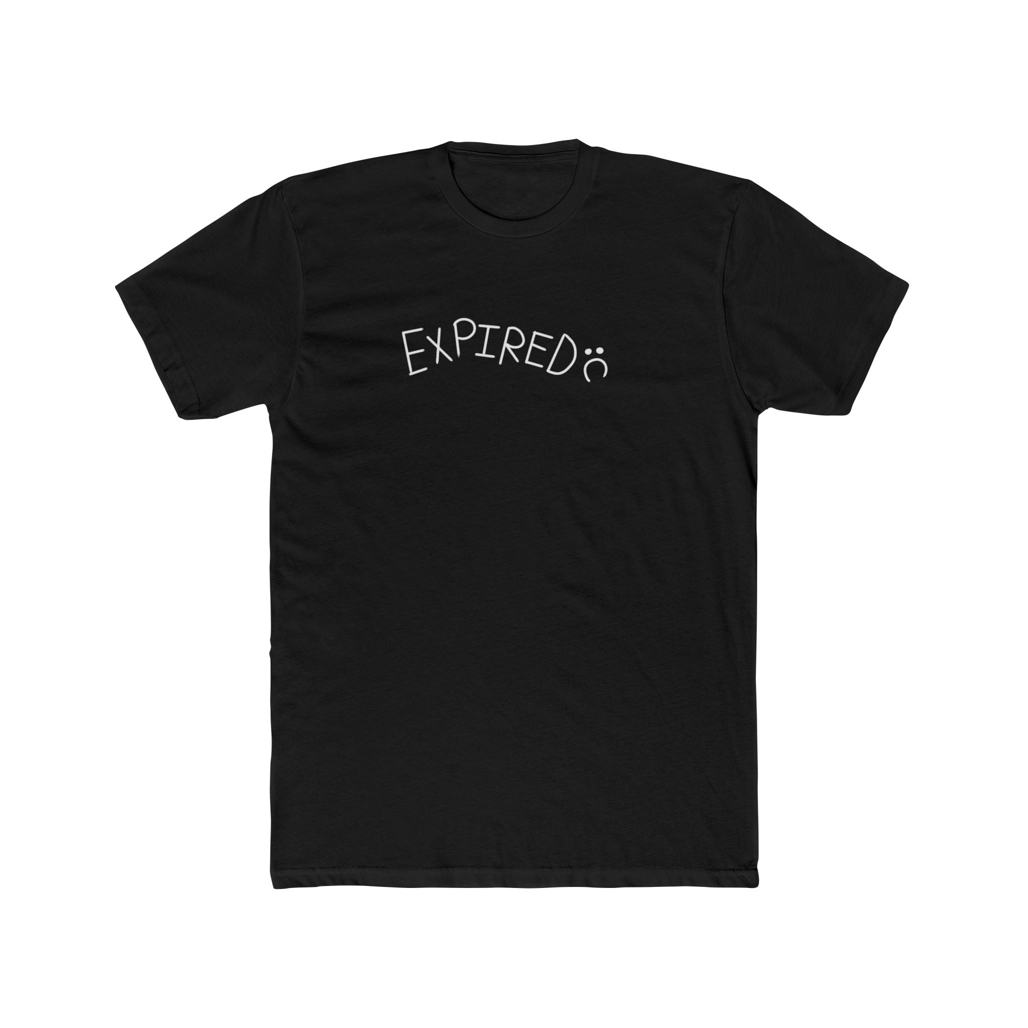 Front and back ugly face expired graphic Tee